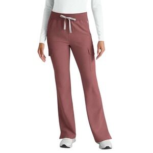 ReSurge Women's Avon 7-Pocket Flare Leg Cargo Scrub Pants in Soche Size M